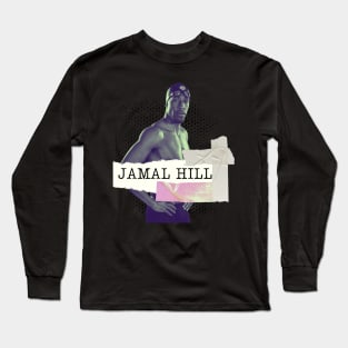 Jamal Hill Swimming Olympics Minimalist Long Sleeve T-Shirt